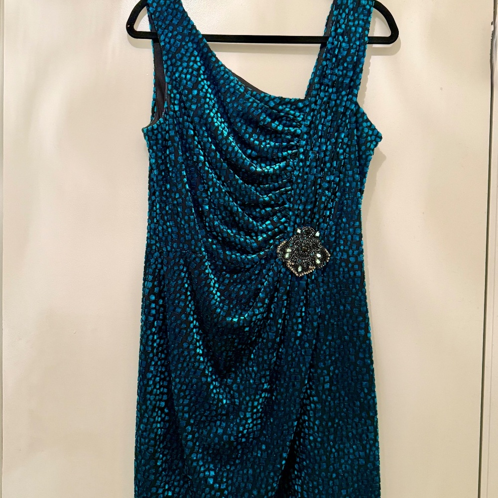 David Meister cocktail or evening dress, size 12